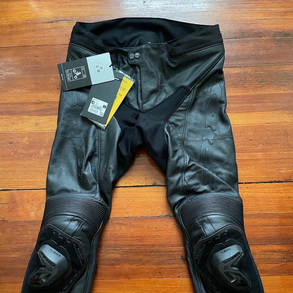 BRAND NEW Spidi RR Pro 2 Motorcycle Leather Pants size 48